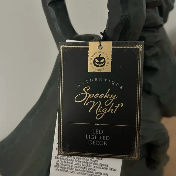 Halloween Spooky Night Sleepy Hollow Headless Horseman Large 18” Light Up Decor - Picture 10 of 13